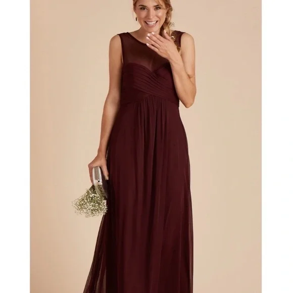 Birdy Grey Ryan Bridesmaid Dress- Cabernet